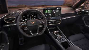 Cupra Formentor facelift 2024 - dash